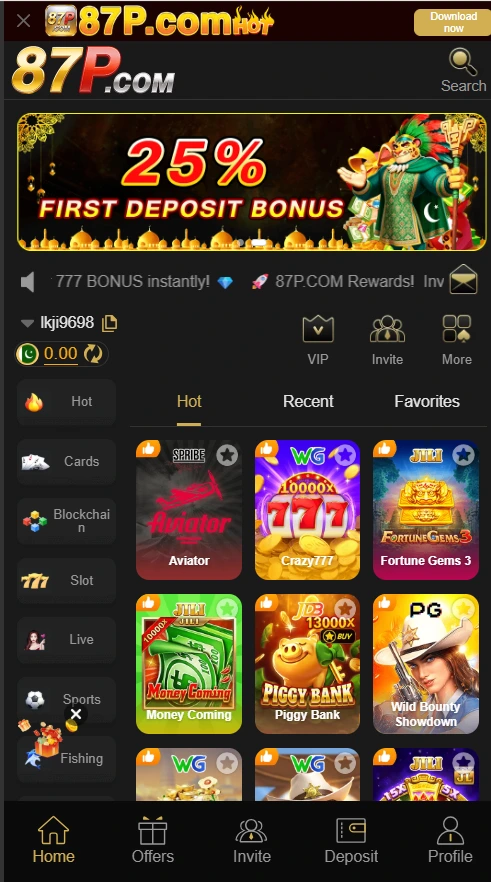 87P Game Download